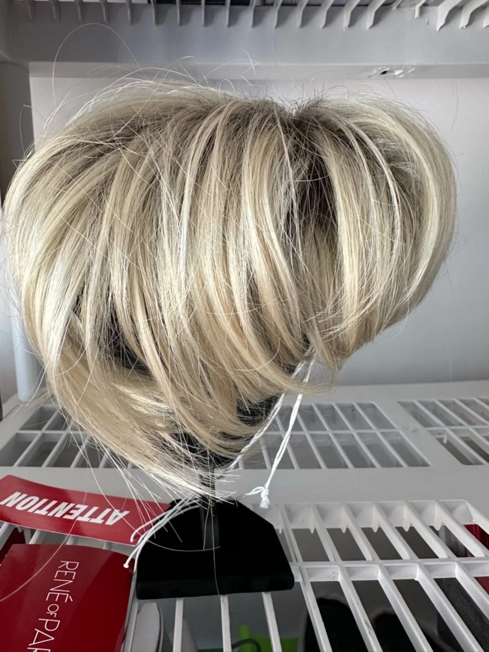 MODERN TP Topper by Rene‎ of Paris Hair Piece, Model 772 NEW! Champagne R